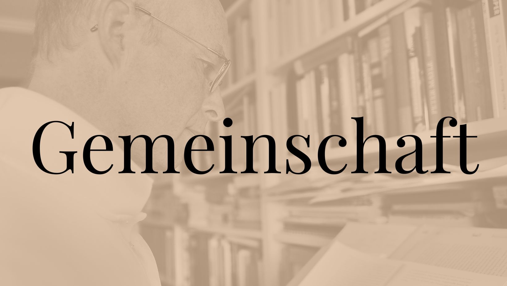 Link zu einer Predigt zum Thema Gemeinschaft.